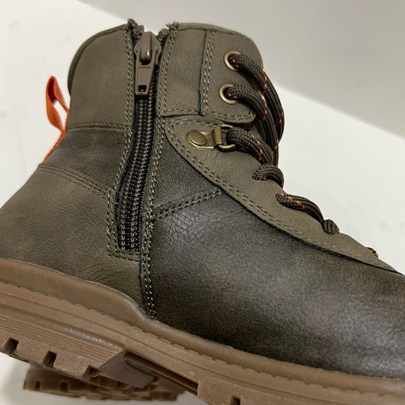 Kenneth Cole Urban Brown and Orange Boots - Picture 9 of 14